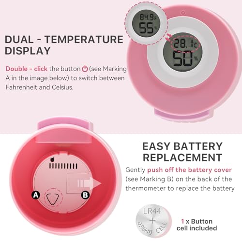 Pretty memory Eyelash Glue Storage Container with Thermometer, Lash Glue Holder Eyelash Extensions Adhesive Jar Stand Sealed Lash Extension Supplies, Pink