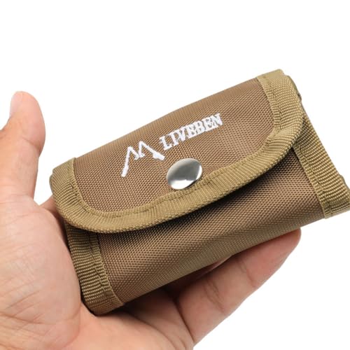 2pcs Razor Storage Bag - Oxford Cloth Protector Case for Safety Razor and Nail Clipper - Travel Male Container