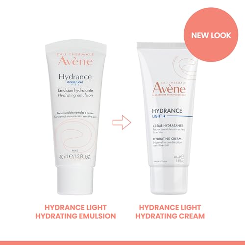 Av?ne Hydrance LIGHT Hydrating Emulsion, Daily Face Moisturizer Cream, Non-Comedogenic, 1.3 Oz