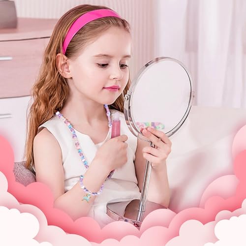 Kids Lip Gloss Set, 14 Colors Girls Lip Gloss with Shimmer, Glossy Lip Gloss for Girls and Teens Age 5+, Birthday Party Favors Gifts, Non-Toxic Fruit Scented (6ml, 14 pcs)