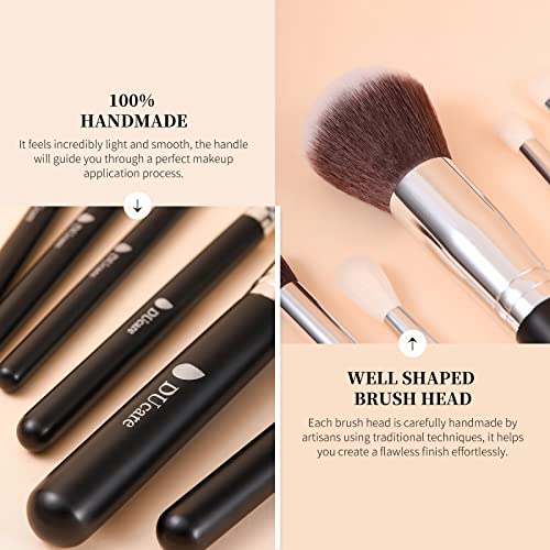 DUcare Makeup Brushes with Makeup Brush Solid Soap Cleanser