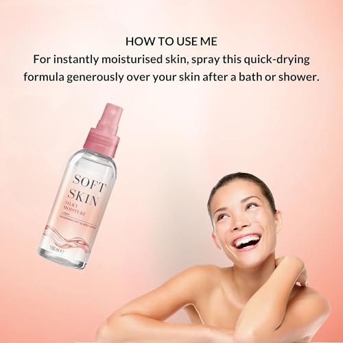 Soft Skin Silky Moisture Argan Nourishing Dry Oil Spray -150 ml So Soft Oil