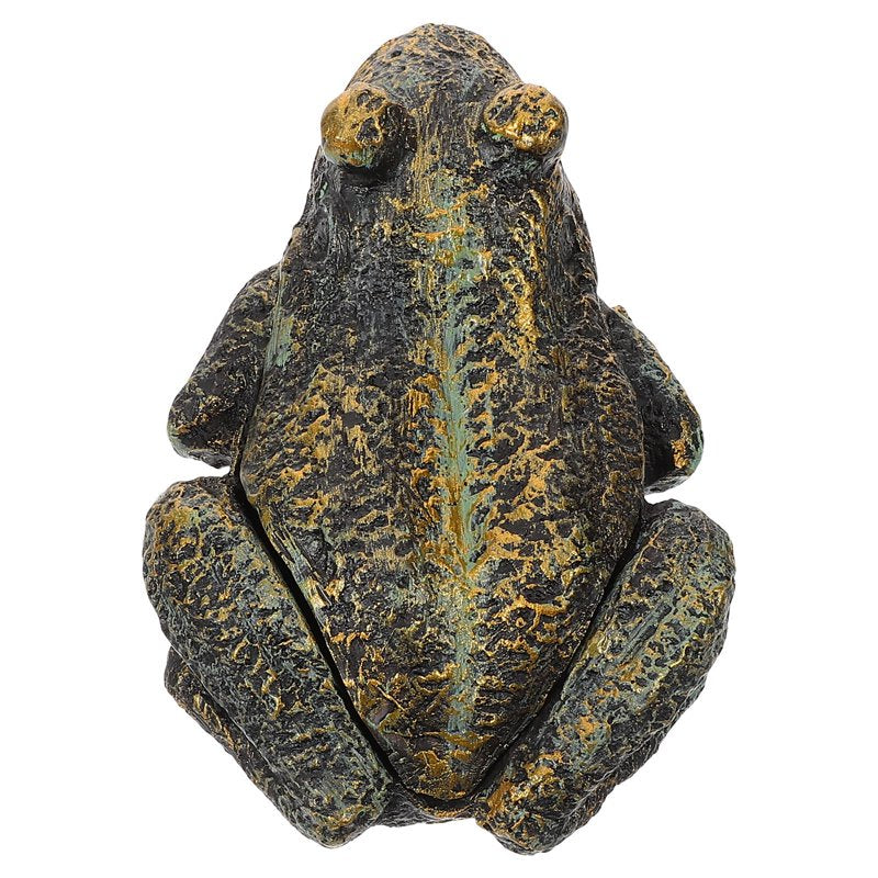 Garden Key Hider Box Frog Design Weatherproof Resin Outdoor Safe