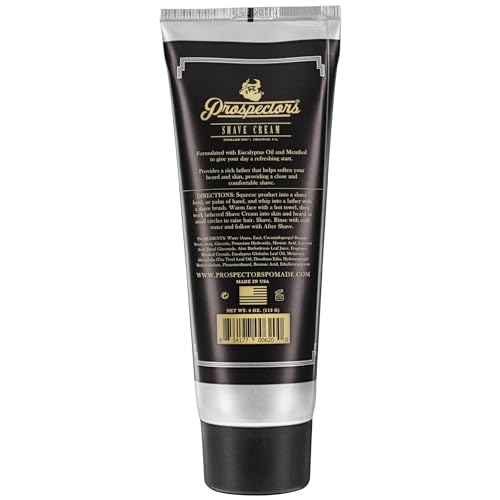 Prospectors Shave Cream 4 oz.