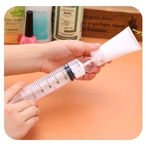 24Pcs 30ml (1oz) Empty Translucent Plastic Cosmetic Lotion Tubes Bottles Shampoo Facial Cleaning Bottles Makeup Sample Soft Container Tube Bottle Vial Jar Pot Case with Flip Lid (Pack of 2)