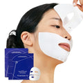 Sealing-in-Moisture Mask | No-Slip, No-Drip, No-Mess 15-Minute Triple-Layer Sheet Mask | Niacinamide, Adenosine &Collagen for Hydration,Firming & Glowing Skin | (18gx5ea)