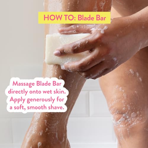 Megababe Blade Bar | Shaving Bar Enriched with Shea Butter | Hydrating for All Skin Types | 4.4 oz