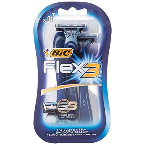 BIC Flex 3 Comfort Disposable Razors - Pack of 3