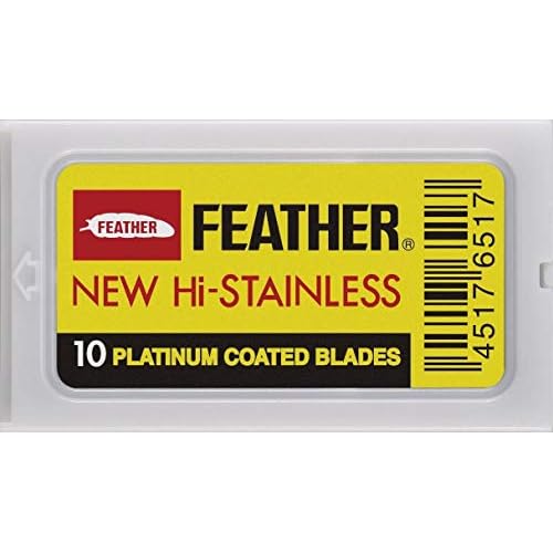 100 Shaving Safety Razor Double Edge Blades of 10 Top Brands - Feather ASTRA PERSONNA.Sampler Pack
