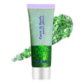 St Patricks Day Green Face Body Glitter, Chunky Hair Glitter for Women, Green Accessories for Spirit Week,Irish Parade Sequins Makeup for Saint Paddy Festival Rave Alien Costume Outfits,55g
