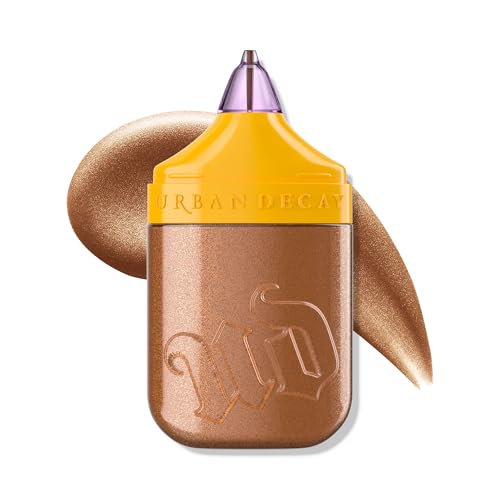 Urban Decay Face Bond Luminizer, Water-Resistant All-Over Liquid Highlighter + Bronzer, Face, Eye, and Body Glow Makeup, with 3% Niacinamide, Smudge-Resistant, Transfer-Resistant - 1 fl oz