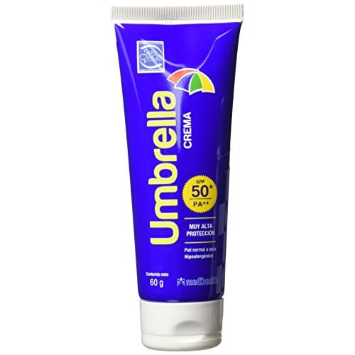 Umbrella Crema SPF 50+, Protector Solar, tubo con 60 g