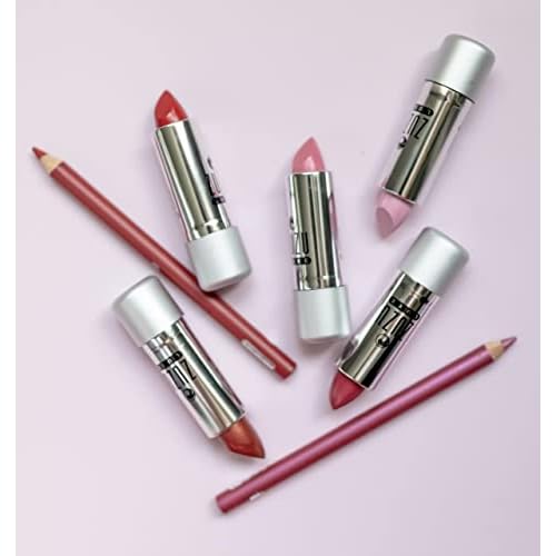 Zuzu Luxe Lip Pencil, Creamy Lipliner, long lasting, Infused with Jojoba Seed Oil and Aloe for ultra hydrated lips. Natural, Paraben Free, Vegan, Gluten-free,Cruelty-free, Non GMO, (1, Fraise)