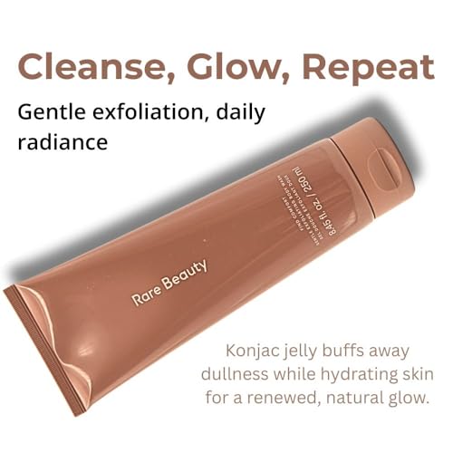 Rare Beauty Find Comfort Gentle Exfoliating Konjac Jelly Body Wash 8.45 Oz