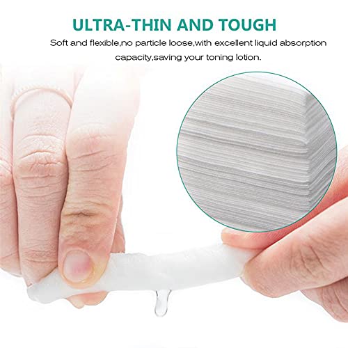 300 Pieces Disposable Esthetic Wipe Non-woven Facial Cleansing Soft Salon and Spa Essentials,Lint-free for Makeup Remove,2"x 2"