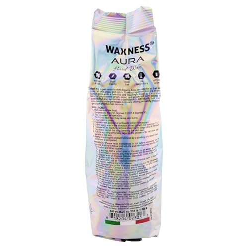 Waxness Aura Rosin Free Hard Wax Beads 2.2 lb - Pack of 2
