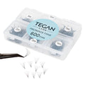 TEGAN LASH Promade Fan Mix Eyelash Extensions, From 3D - 16D, 0.03/0.05/0.07, C/CC/D, 9-15mm, Pre Made Eyelash, Easy Apply Premade False Eyelashes, Pesta?as Abanicos Extensiones (3D, 0,07, CC, Mix)