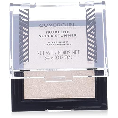 COVERGIRL TruBlend Super Stunner Hyper-Glow Highlighter, Pearl Crush, 0.12 Ounce (Pack of 1)