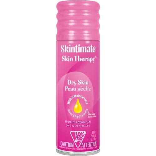 Skintimate Skin Therapy Lotionized Shave Gel for Dry Skin for Women, 7 Ounce