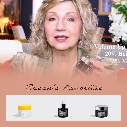 Volume Up Time Block Cream | Anti-Aging Wrinkle Filler | 5% Volufiline, 20% Beta Glucan, 6 Peptides | Plumps Wrinkles, Fine lines by Stimulating Fat Cells | Under eye, Frown Line, Neck Wrinkle | 2ea