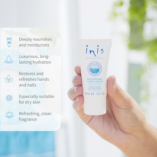 Inis the Energy of the Sea Nourishing Hand Cream, Travel Size, 1 Fluid Ounce