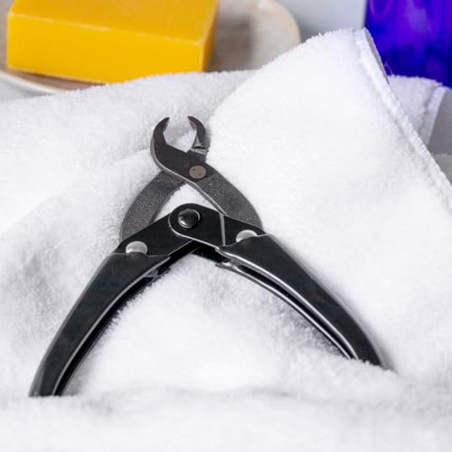 Asayu Japan Nail Clippers for Thick Nails ? Ergonomic Japanese Nail Trimmer with Lever-Action | High-Carbon Steel (S58C) | Precision for Ingrown Nails & Seniors | Includes Nail File | Made in Japan