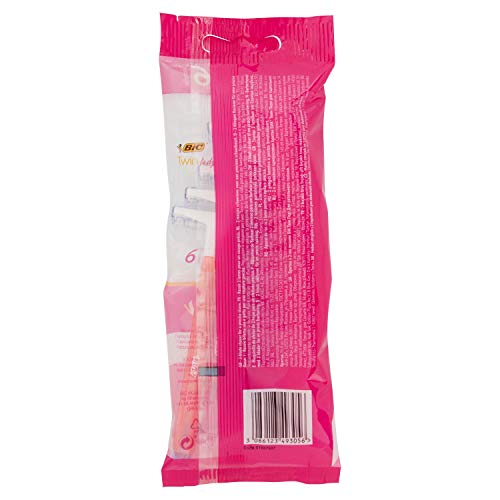BIC Twin Lady Satin 6 Pieces USA and Jet