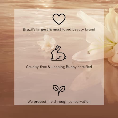 O Botic?rio Lily Satin Hydrating Body Cream REFILL Bundle, Fragranced Body Butter for Dry Skin, (8.8 Ounce Jar & 8 Ounce pouch)