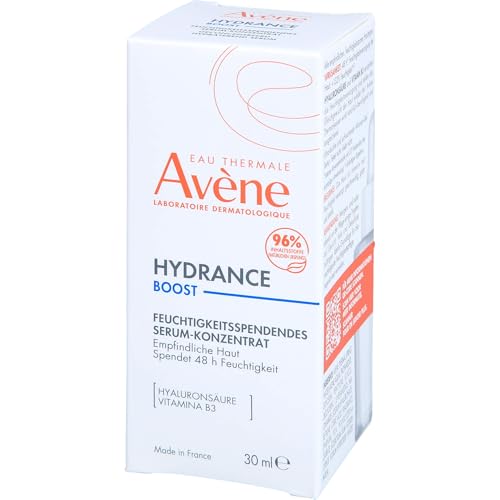 Av?ne Hydrance Boost Concentrated Hydrating Serum, 48 Hour Hydration, Hyaluronic Acid, 1.0 Fl Oz