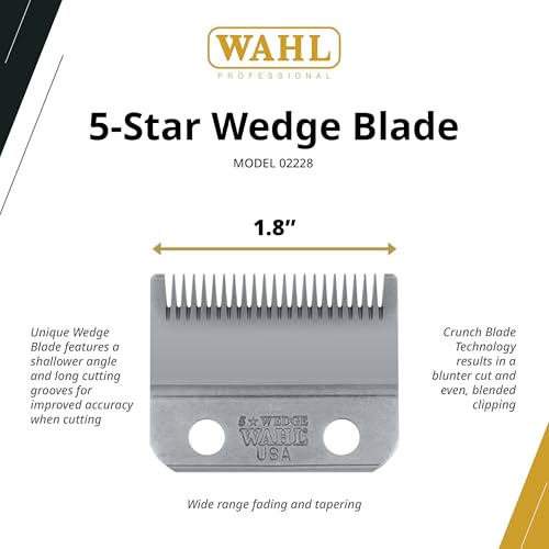 Wahl Small Travel Beard Brush with 100% Boar Bristles with Firm Natural Hair for Grooming & Styling ? Wood Handle for Beards, Mustaches, Skin & Hair Care ? Model 3346