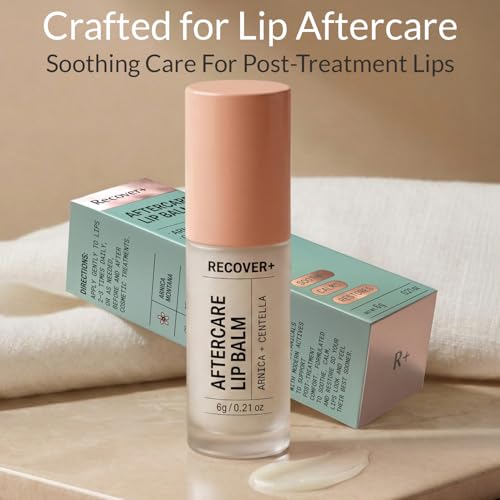 Arnica Lip Balm for Lip Filler Aftercare ? Premium Botanical Serum with Arnica, Bromelain, Centella & Vitamin B5, Spa-Grade Post-Injection Lip Flip Care for Calming Comfort During Recovery, 0.30 oz