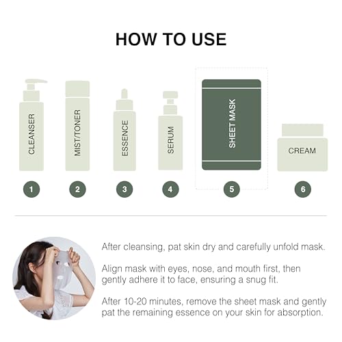 LOAR WATER PORE MASK Deep Collagen Mask Facial Hydrogel Masks with low molecular weight collagen -elasticity, firming, and moisturizing