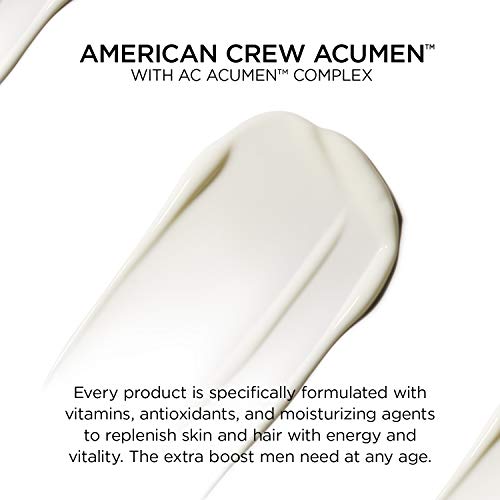 American Crew Men's Exfoliating Face Cleanser, Daily Clay Cleanser, 5.1 Fl Oz