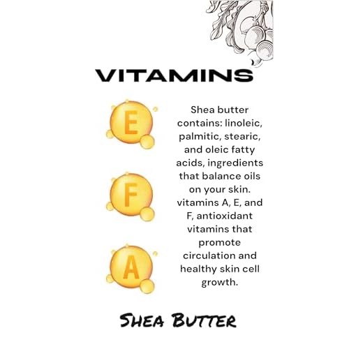 Raw African Shea Butter 100% Natural, Strawberry Scented, Unrefined & Fresh Moisturizer, Ideal for Dry Skin, Soothing & Restorative for Body & Face, Helps with Eczema, 35 oz