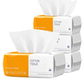 4 Pack Face Towels Disposable,100 Count Ultra Thick Disposable face towels Facial Wash Cloth for Sensitive Skin, Face Clean Towels, Lint- free Facial Tissue