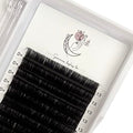 Individual Classic/Volume Lash Extensions | 0.03, 0.05 diameter | 9mm - 16mm length | C Curl, D Curl | Easy Fan | Synthetic Mink (16mm, 0.05 C Curl), 3840 Count (Pack of 1)