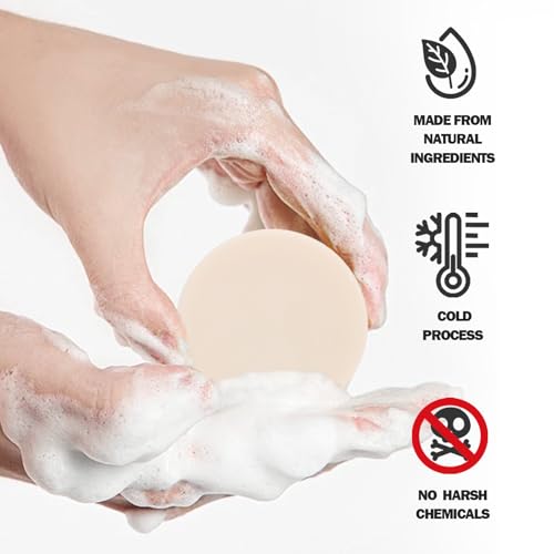 Moisturizes Shave Cream for Men With Rich Lather, Smooth & No Irritation Men's Shaving Soaps [60g / 2.12 oz] Long Lasting Use Shaving Cream
