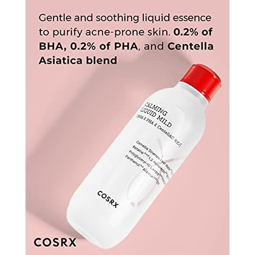 COSRX AC COLLECTION CALMING LIQUID MILD, 4.22 Ounce