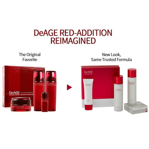 CHARMZONE DeAge Red Addition Korean Skincare Set of 3 ? Anti-Aging Red Wine Face Care with Toning Water, Emulsion & Cream ? Hydrating, Nourishing, Gift-Ready (10.98 fl. oz)