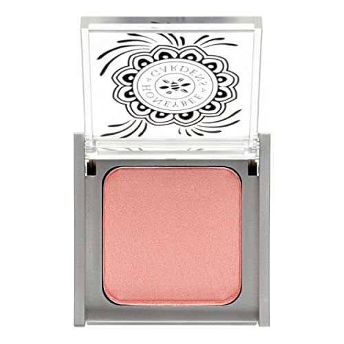 Honeybee Gardens Complexion Perfecting Blush Rendezvous, Soft Rose Natural & Glowy Finish Powder Blush for Cheeks, Highly Pigmented Long Lasting Blush, Vegan & Gluten-Free Face Makeup, 8.5g