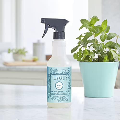 MRS. MEYER'S Clean Day All-Purpose Cleaner Spray, Mint, 16 fl. oz - Pack of 3