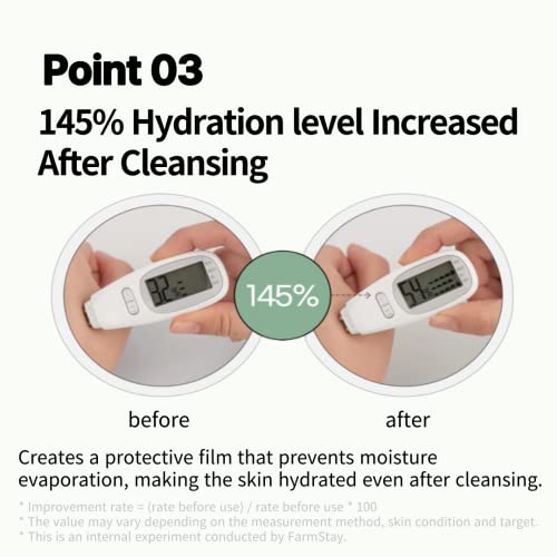 FARMSTAY Tea Tree Biome Low pH Calming Cleanser - Daily Facial Cleanser for Sensitive Skin, Korean Skin Care, Hydrating and Soothing Face skin, Acne Free Cleansing Foam, Gentle Facial Cleanser, for