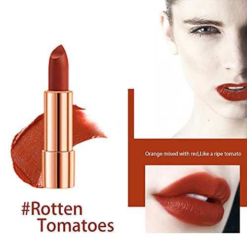 Matte Lipstick Makeup Set for Woman, 3pcs Long Lasting Velvet Lipstick in One Glamour Chain Bag, Red, Non-Stick Cup, Not Fade Waterproof, Color Sensational Lipsticks set