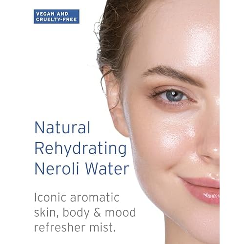 Kerstin Florian Neroli Water Face Mist | Orange Blossom Aromatherapy Spray | Hydrate & Refresh Skin with Probiotics & Peptides | All Natural | Vegan | Cruelty Free (1.0 fl oz)