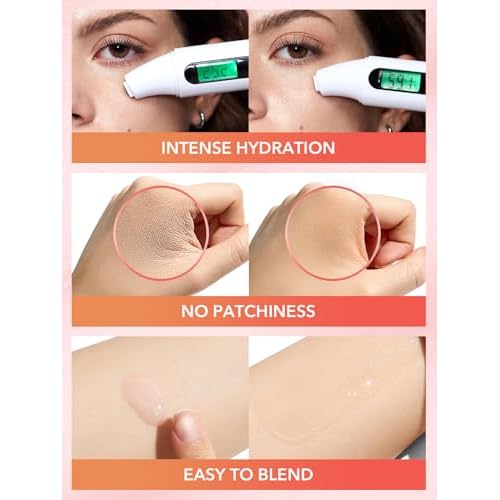 SHEGLAM Melon Melt Niacinamide Serum Primer Smooth Skin Deep Moisturizing for Perfect Makeup