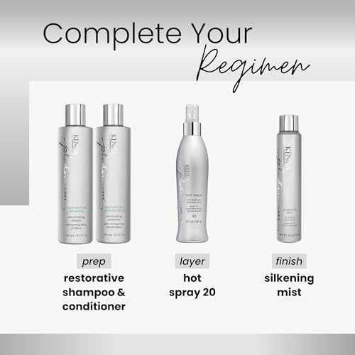 Kenra Platinum Hot Spray 20 | Heat Protection Styler | Long-Lasting, Firm Hold | Adds Vibrant Shine | Humidity & Thermal Protection | Clean Release From Heated Tools | All Hair Types