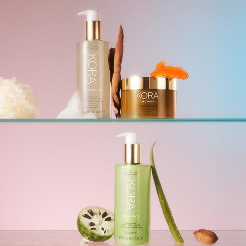 KORA Organics Renewing Hand & Body Lotion, Smooth & Hydrate, Moisturizer for Dry Skin, Certified Organic, Cruelty Free, 10.14 oz