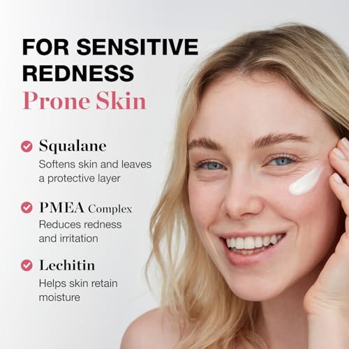 Physiogel Redness Reducing Cream ? Ceramide Moisturizer for Dry, Sensitive & Redness-Prone Skin, Repairs Skin Barrier, Dermatologist-Tested, Fragrance-Free, Korean Skincare, 1.69 fl oz