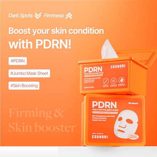 COSNORI PDRN-Shot 675 & PDRN Revitalizing Daily Mask Bundle - Skin Boosting Care for sensitive skin, Quick & Easy, Soothing, Hydration