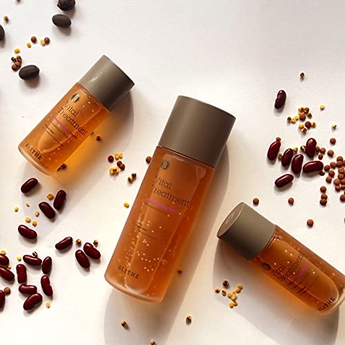 Blithe Anti Aging Face Moisturizer Set - Nourish, Firm, and Revitalize with Pressed Serum Tundra Chaga & Vital Treatment 8 Nourishing Beans